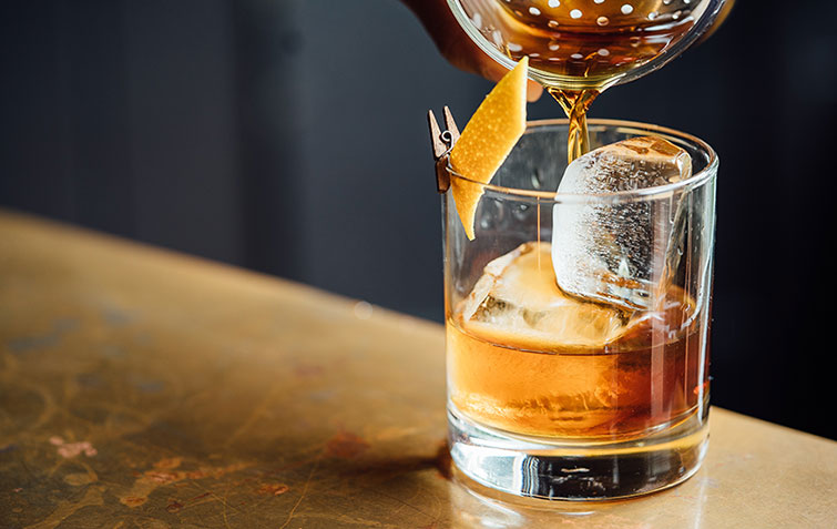 Old Fashioned cocktail
